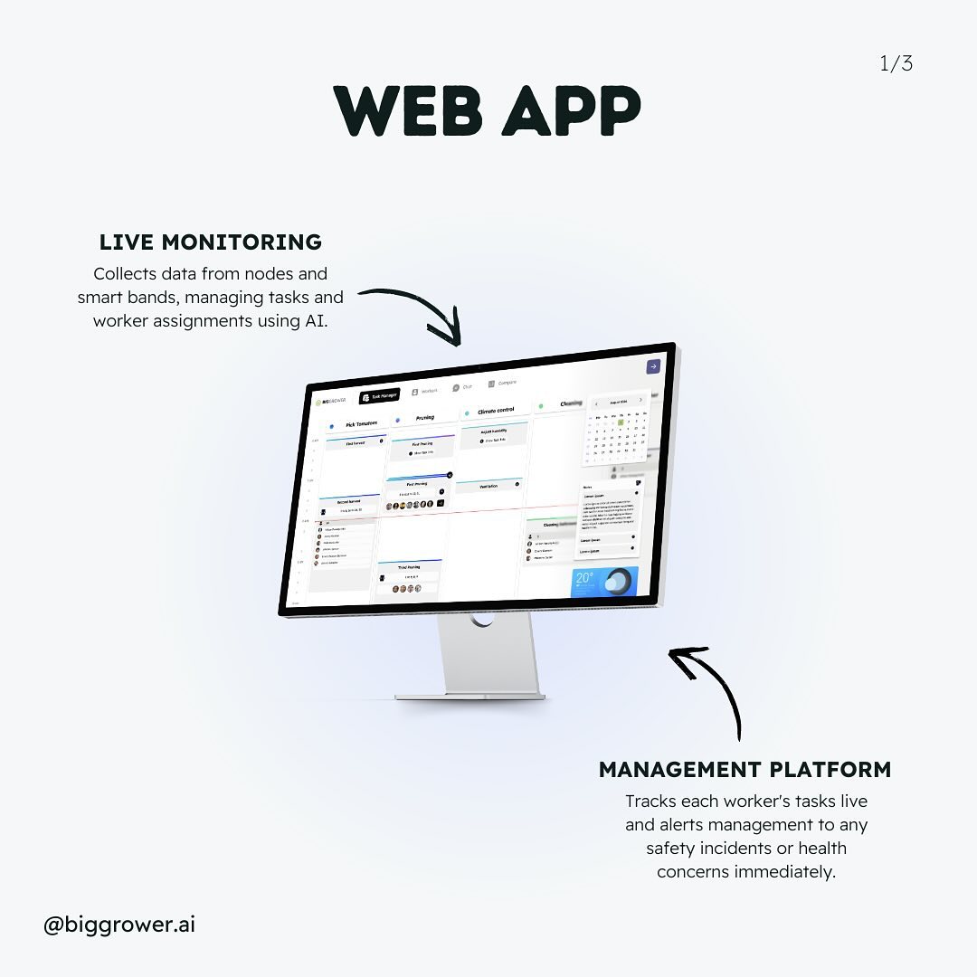Publicación de BigGrower en Instagram