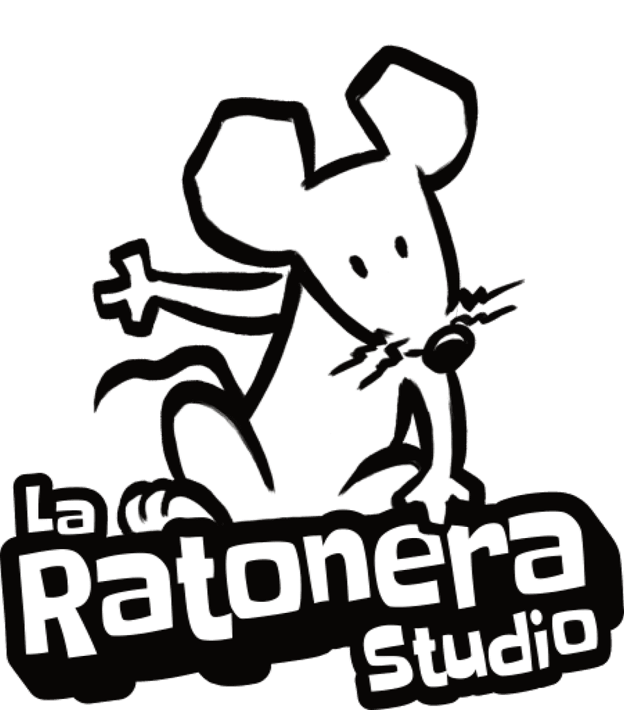 Logotipo ilustrado de La Ratonera Studio