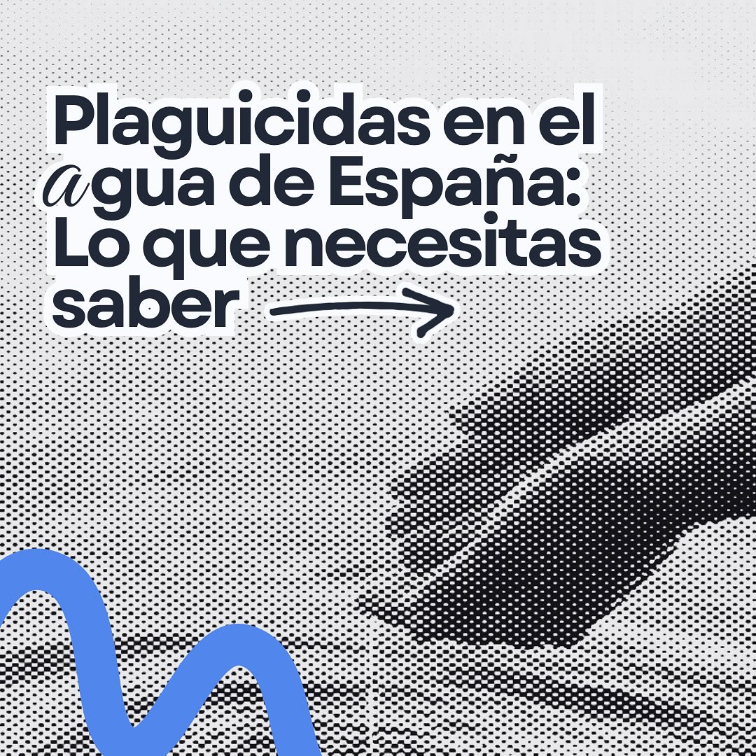 Portada sobre plaguicidas en el agua de España